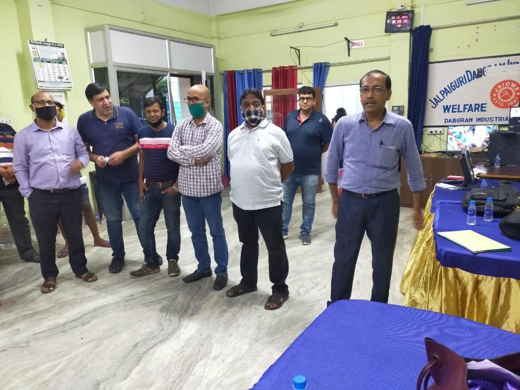 Distribution of food packets during COVID